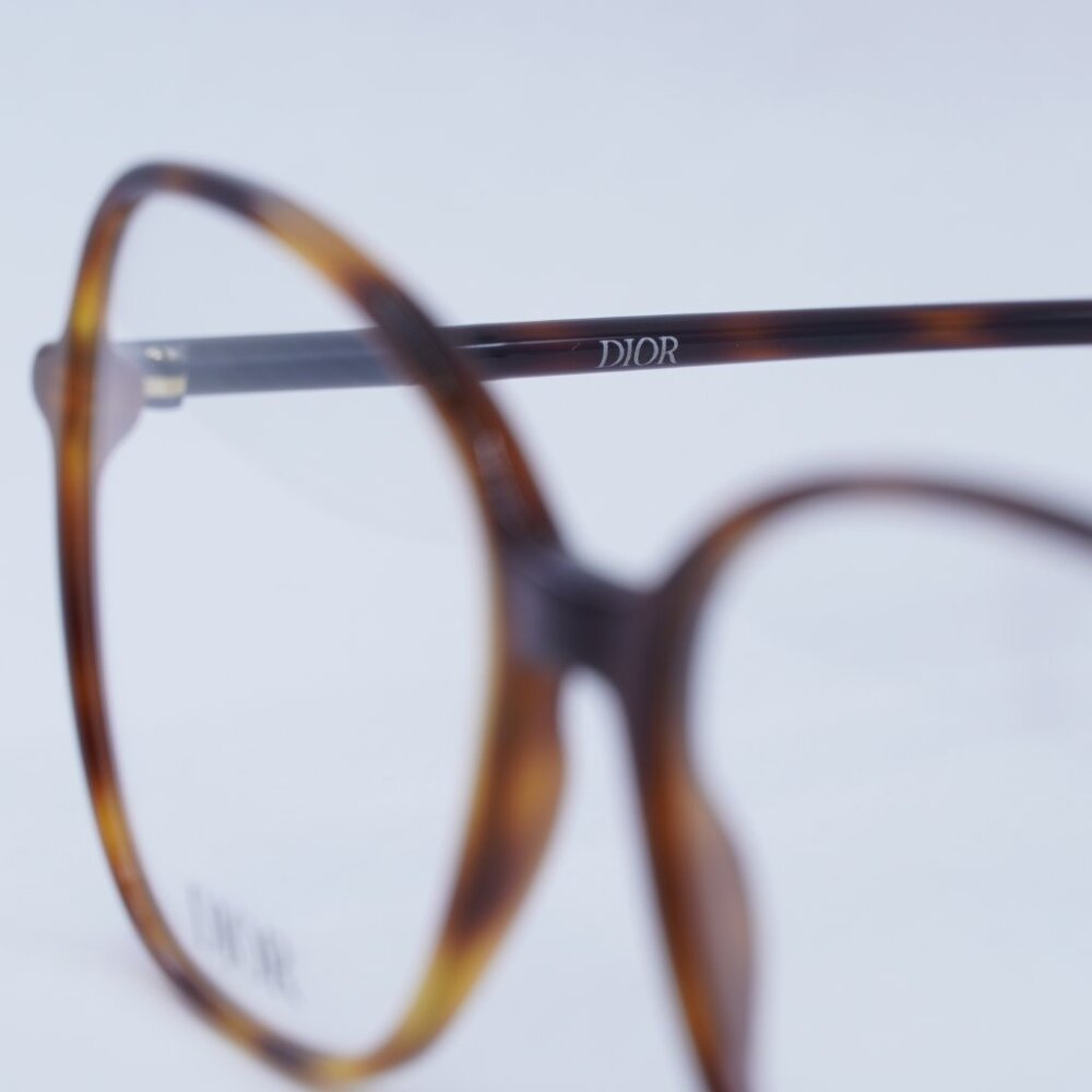 Dior MINI CD O B2I 2600 Eyeglasses Light Havana Frame 55mm - Lowest Price! - Picture 12 of 13